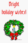pic for christmas wreath nice bright holiday wishes